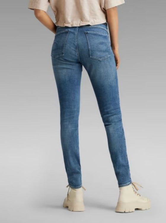 G-STAR Lhana Skinny Jeans 'Faded Cascade'