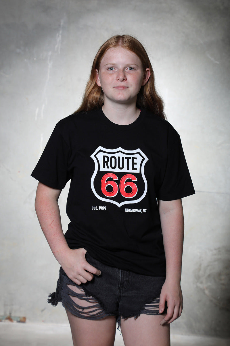Route 66 Women's Original 1989 Tee 'Black'