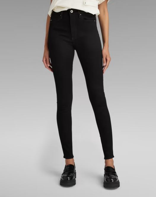 G-STAR Shape High Super Skinny Jeans 'Rinsed'