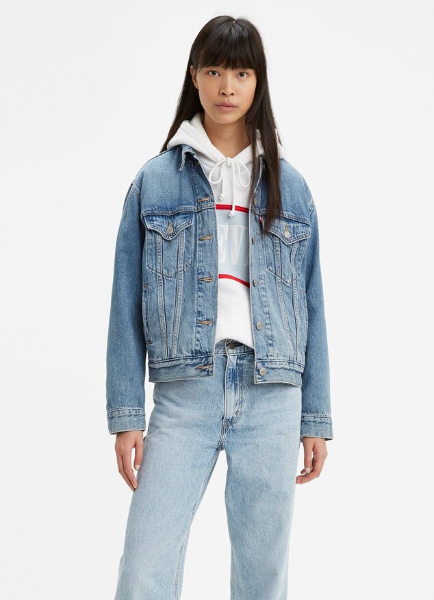 LEVI’S Ex Boyfriend Trucker Jacket ‘Soft as Butter’