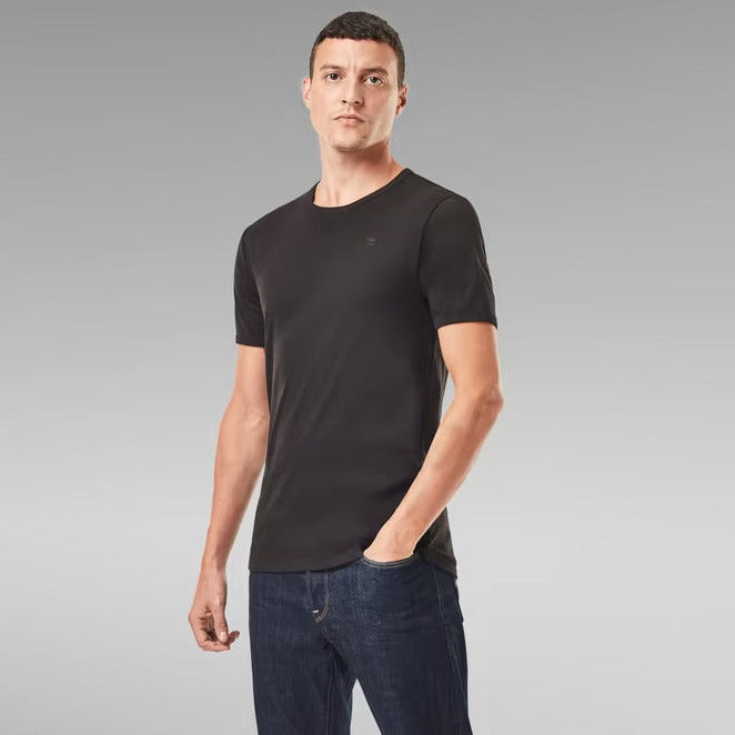 G-STAR Base Plain Tee Crew Neck 'Black'