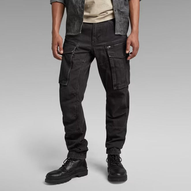 G-STAR Rovic Zip 3D Straight Tapered Pant 'Dark Black'