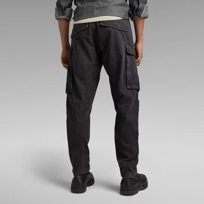 G-STAR Rovic Zip 3D Straight Tapered Pant 'Dark Black'